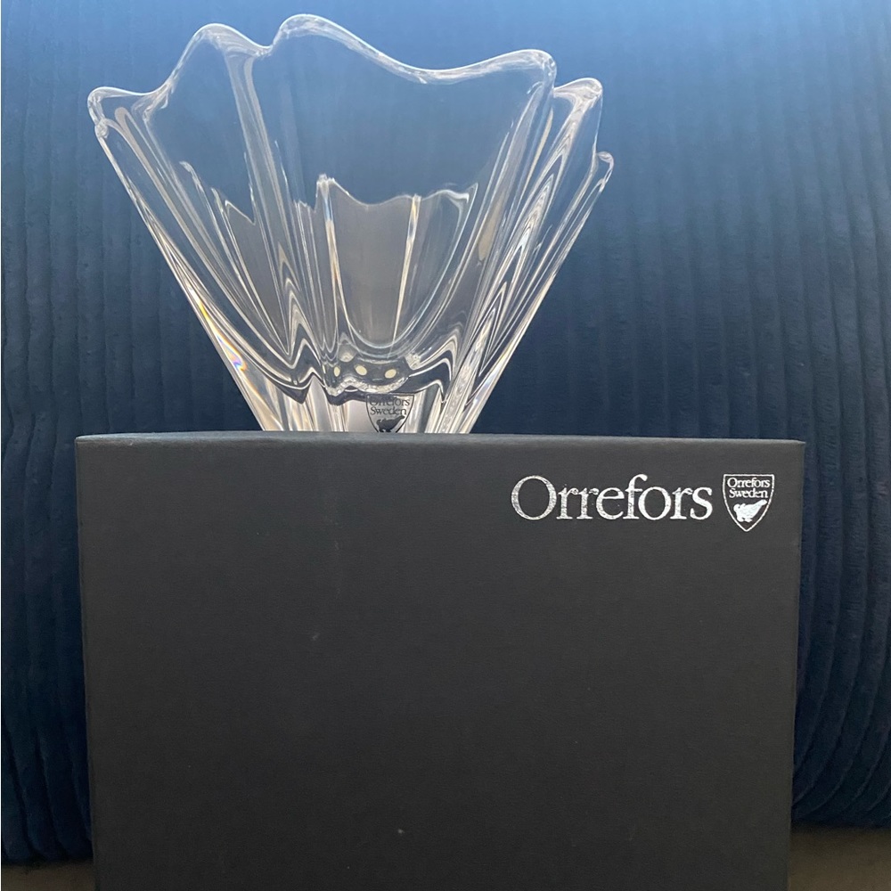 Orrefors crystal bowl